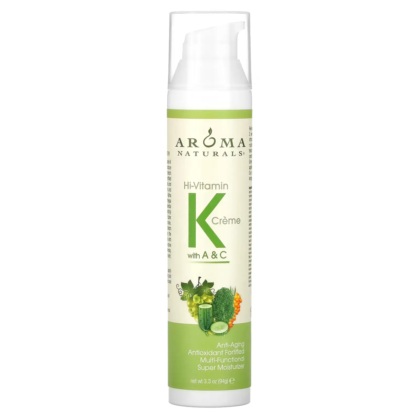 Hi-Vitamin K Crème With A & C, 3.3 oz (94 g)