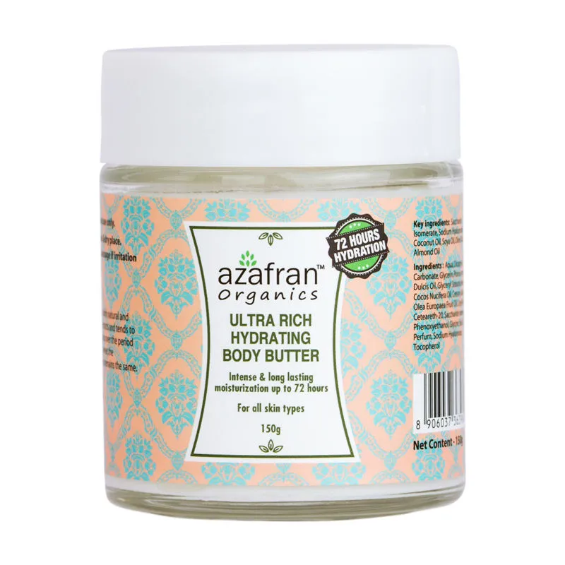 Azafran Organics Ultra Rich Hydrating Body Butter