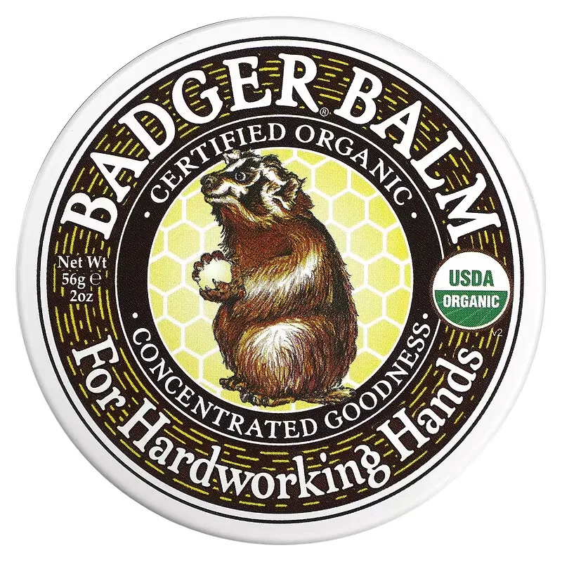 Badger Balm for Hardworking Hands, 2 oz (56 g)