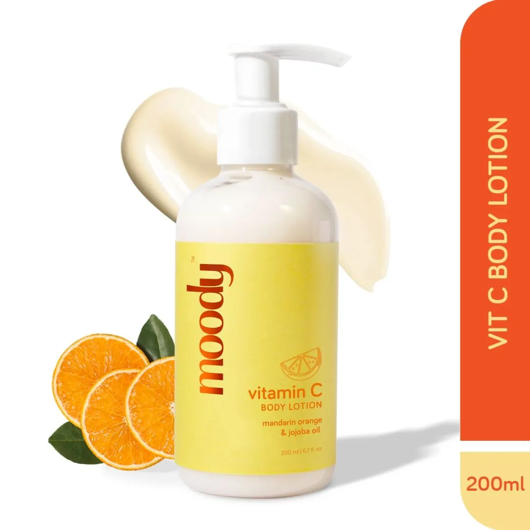 Moody Vitamin C Body Lotion With Mandarin Orange & Jojoba Oil