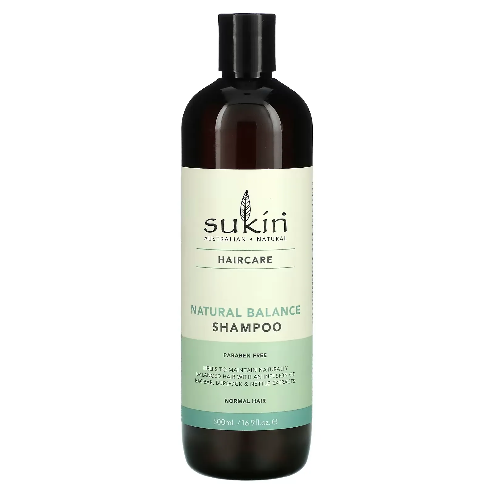 Natural Balance Shampoo, Normal Hair, 16.9 fl oz (500 ml)