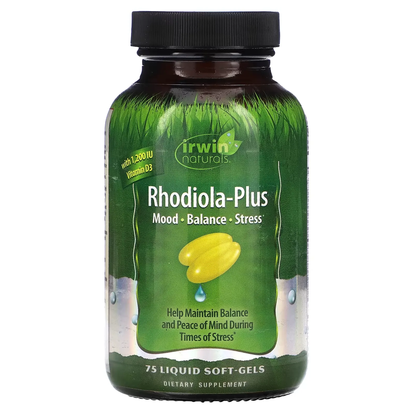 Rhodiola-Plus, 75 Liquid Soft-Gels