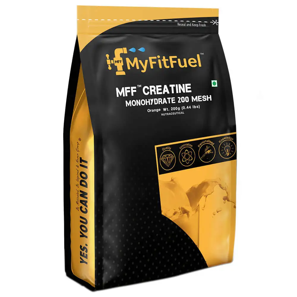 MyFitFuel Creatine Monohydrate 200 Mesh,  Orange  0.44 lb