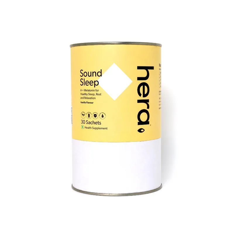 Hera - Sound Sleep - Wellness Powder for Rest, Relaxation and Sleep - Vanilla Flavour