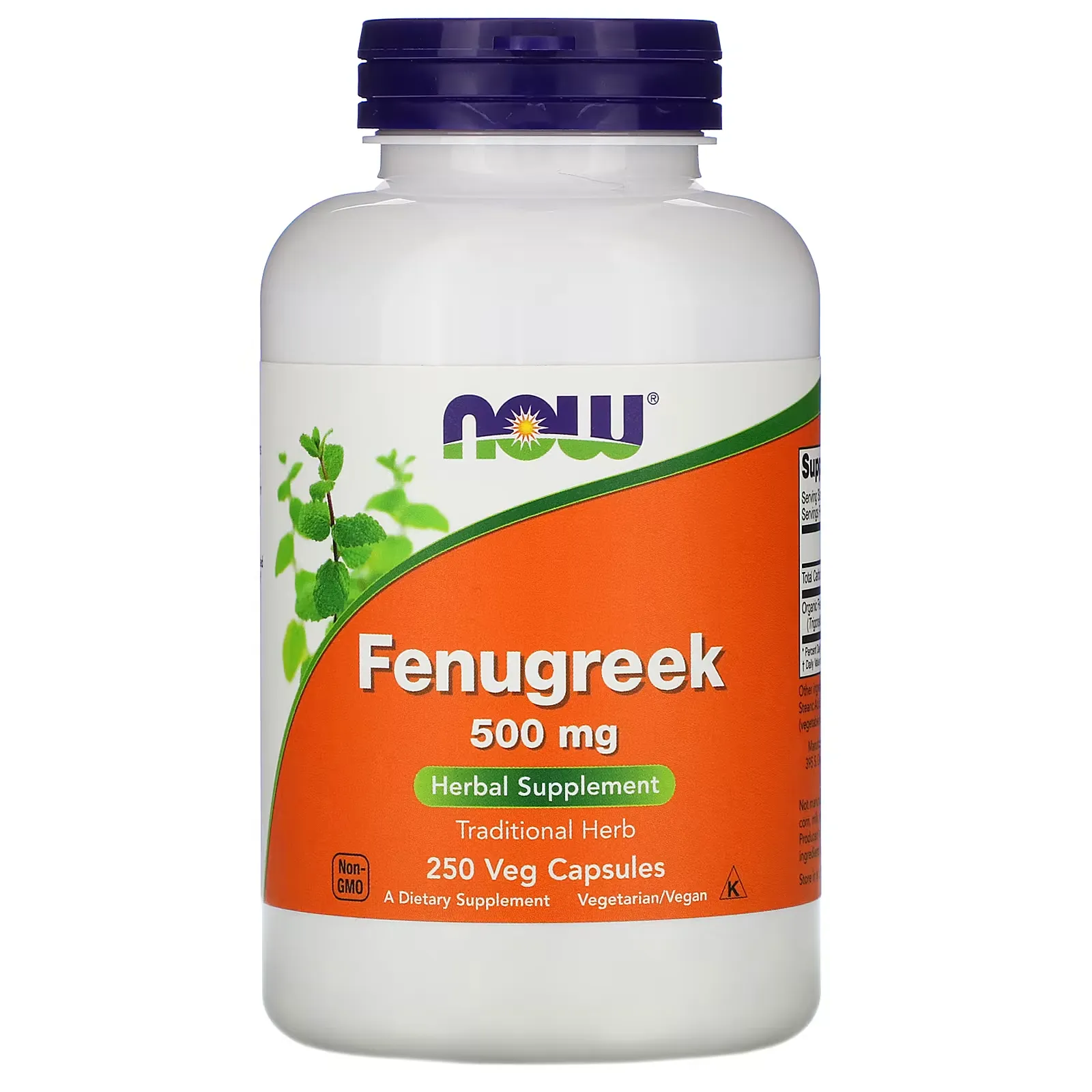 Fenugreek, 500 mg, 250 Veg Capsules