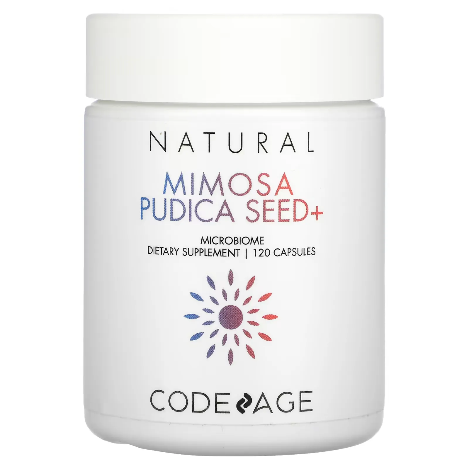 Mimosa Pudica Seed+, Microbiome, 120 Capsules