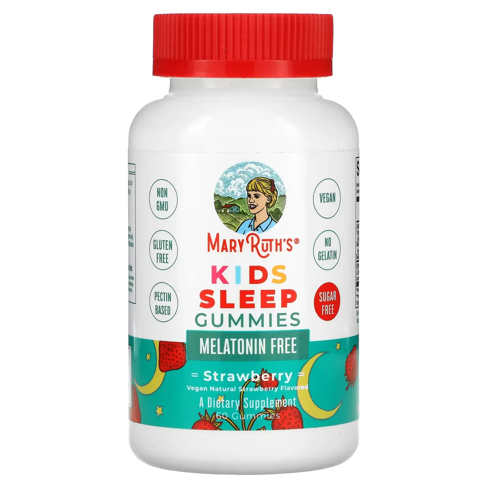 Kids Sleep Gummies, Strawberry, 60 Gummies