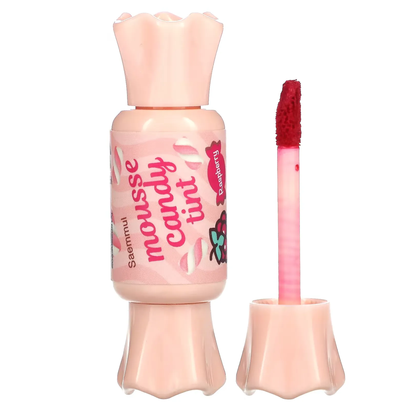 Saemmul, Mousse Candy Lip Tint, 13 Raspberry, 0.28 oz