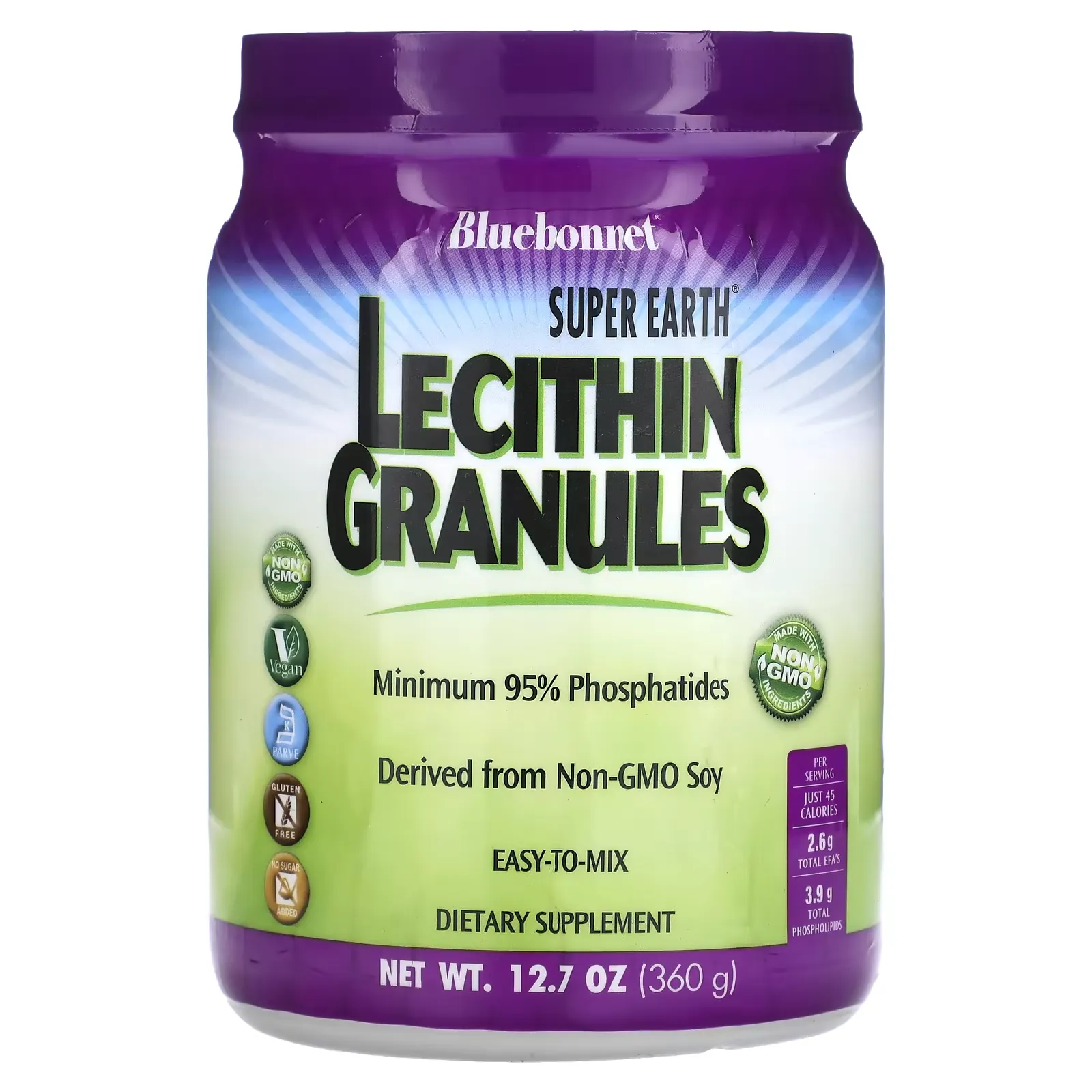 Super Earth, Lecithin Granules, 12.7 oz (360 g)