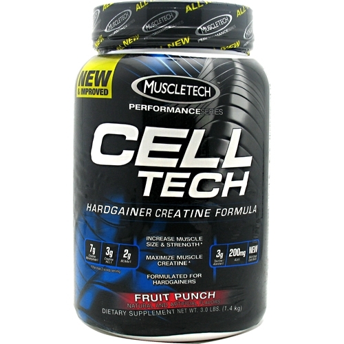 Cell-Tech By MuscleTech, Fruit Punch 3lb