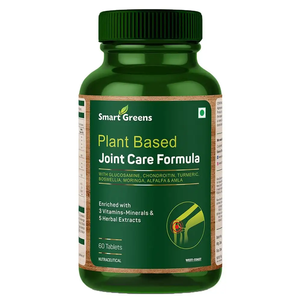 Smart Greens Plant Based Joint Care Formula,  60 tablet(s)