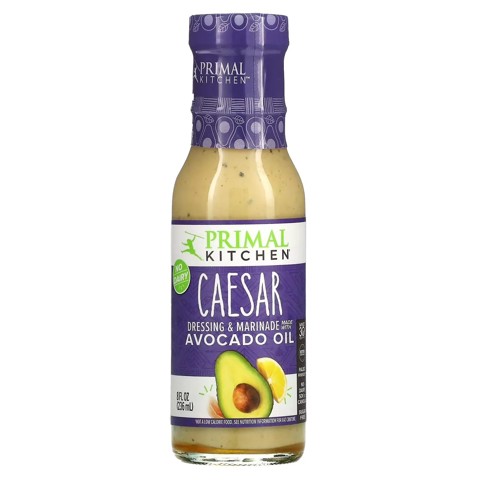 Dressing & Marinade Made with Avocado Oil, Caesar, 8 fl oz (236 ml)