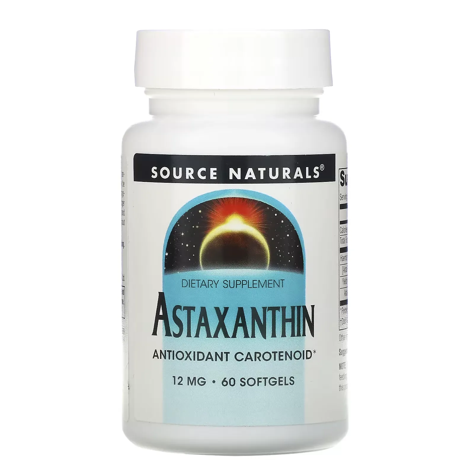 Astaxanthin, 12 mg, 60 Softgels