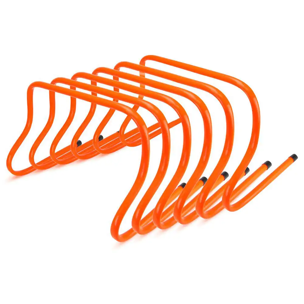 Fitsy Speed Agility Hurdle (AR2419),  Orange  12 Inches 6 Piece