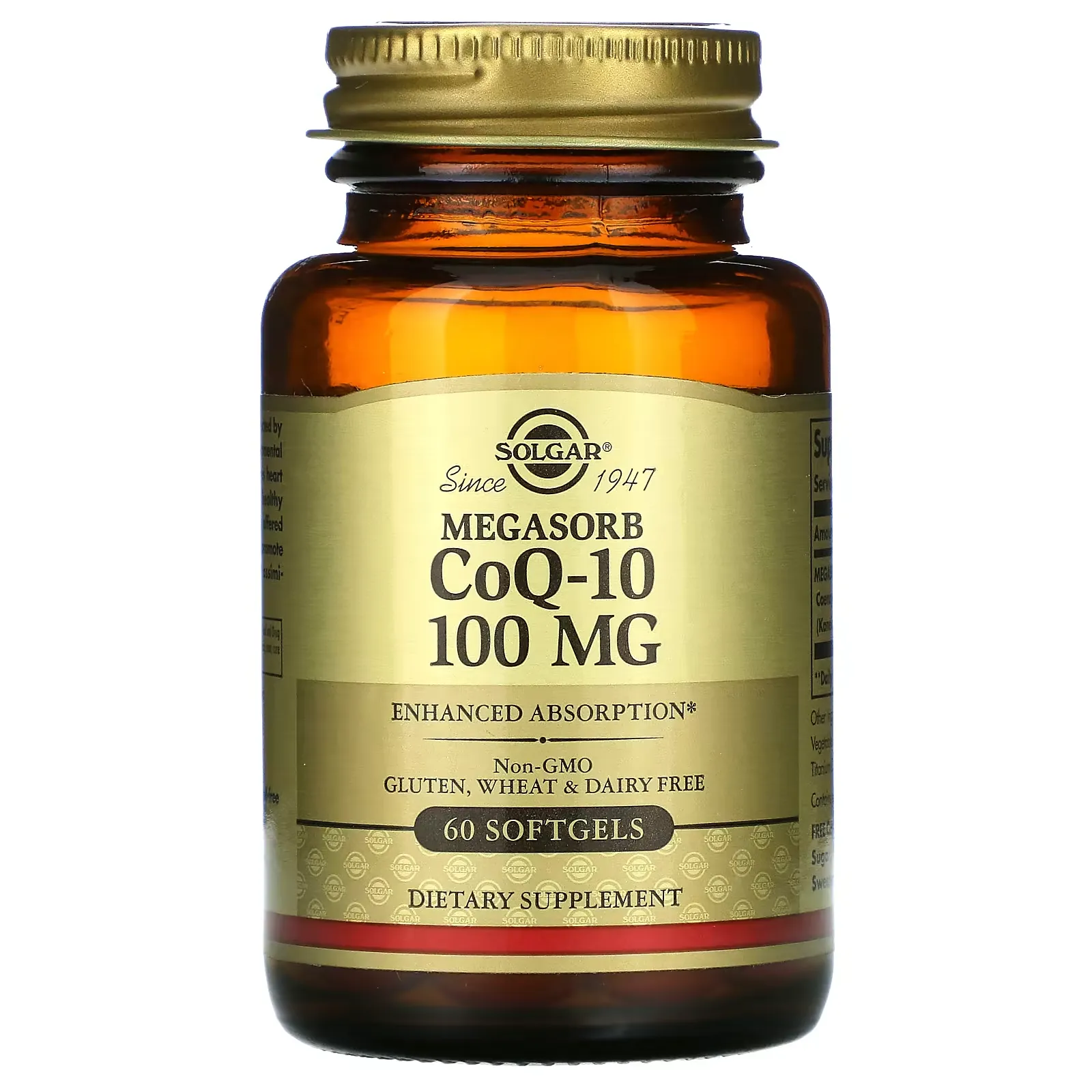 Megasorb CoQ-10, 100 mg, 60 Softgels