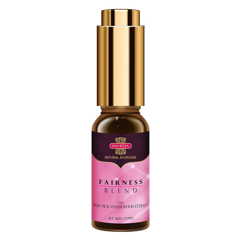 Inveda Fairness Blend Sandalwood Extract Rose Oil