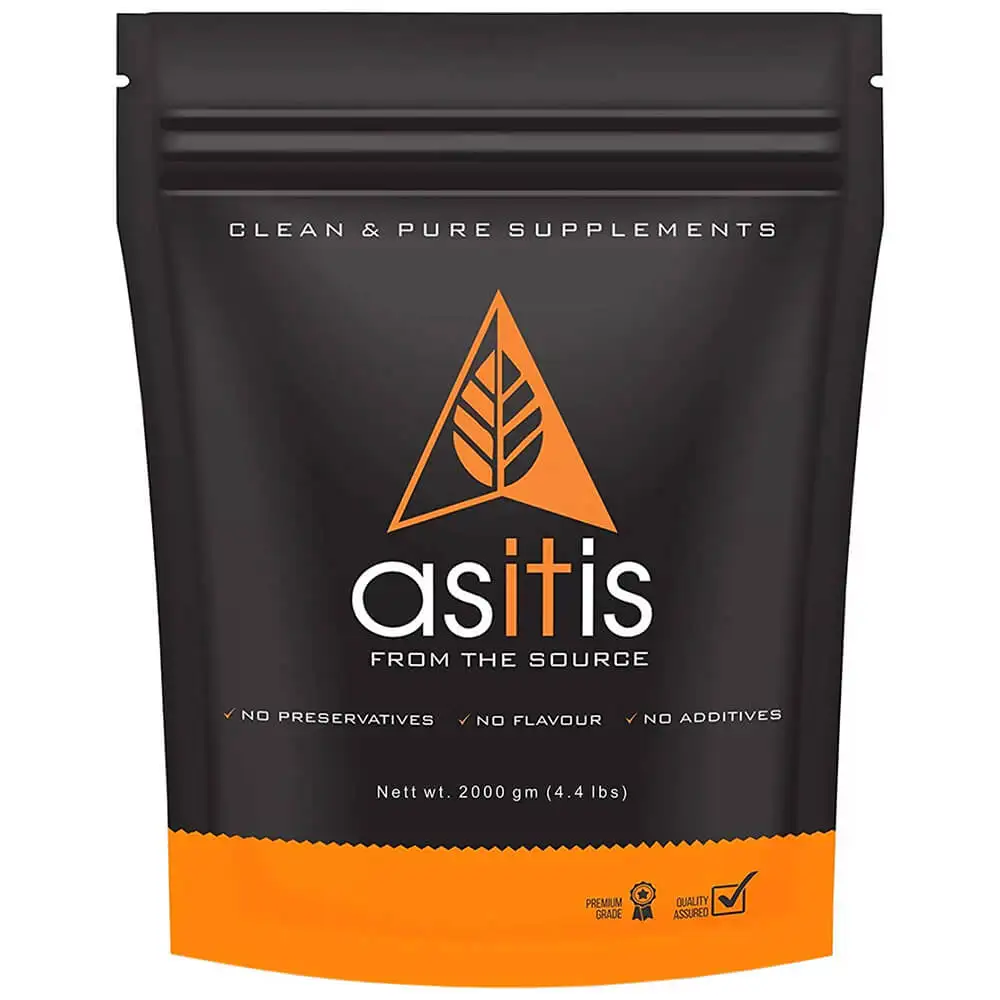 AS-IT-IS Nutrition Whey Protein Concentrate 80%,  4.4 lb  Unflavoured