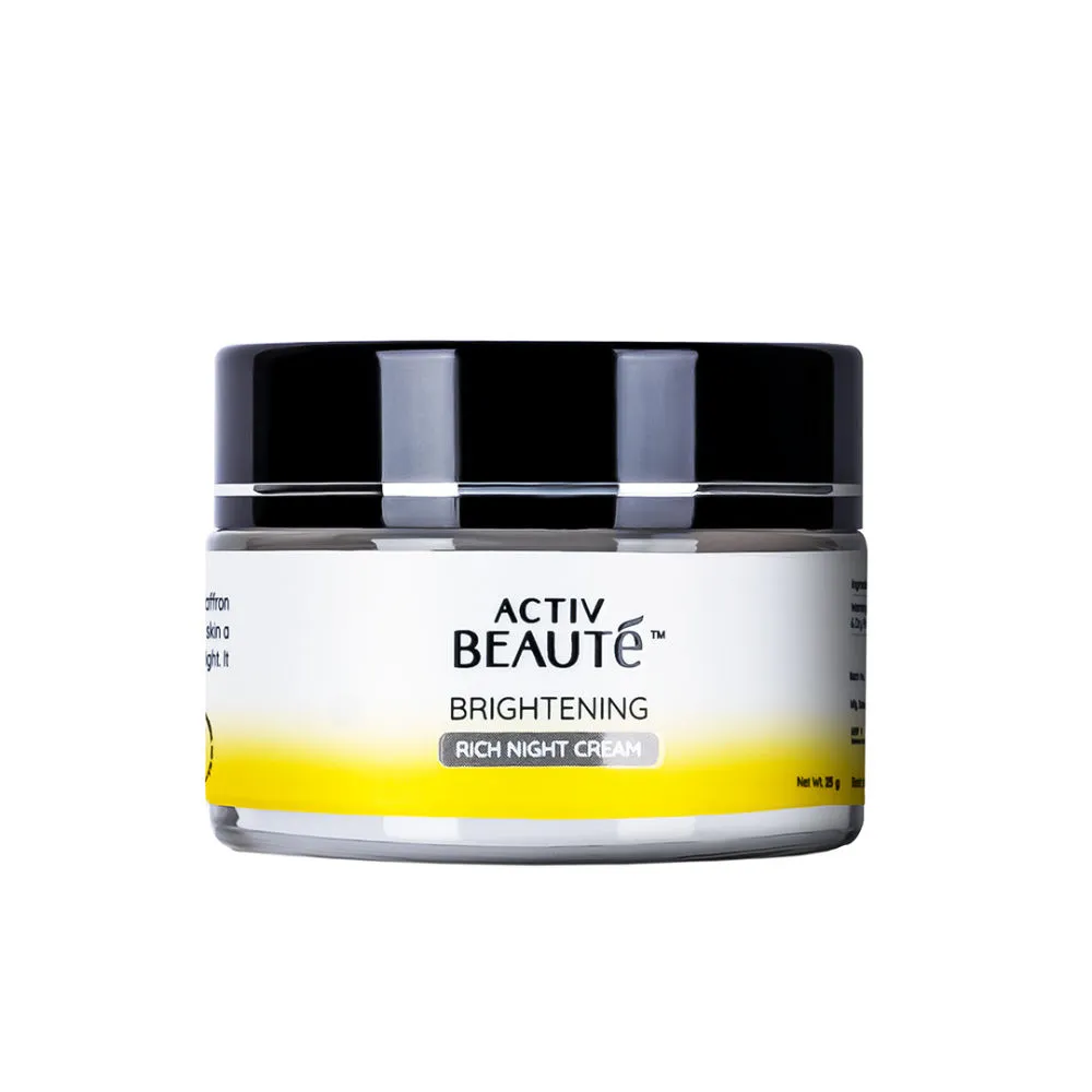 Activ Beaute Brightening Rich Night Cream