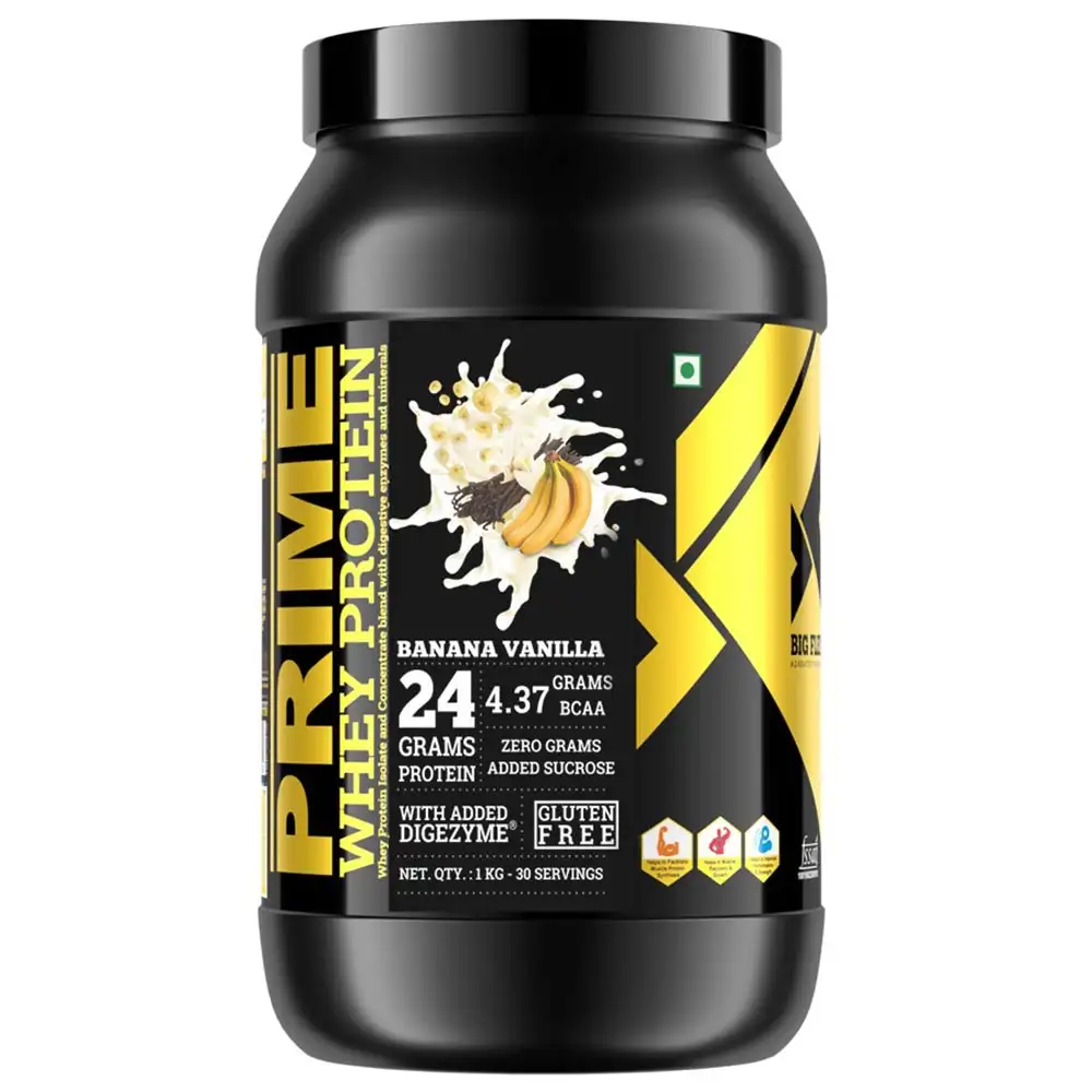 Big Flex Prime Whey Protein,  2.2 lb  Banana Vanilla