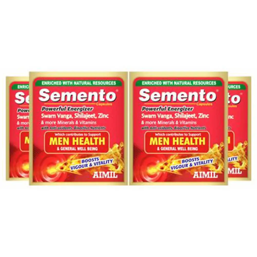 Aimil Semento (Pack of 4),  20 capsules