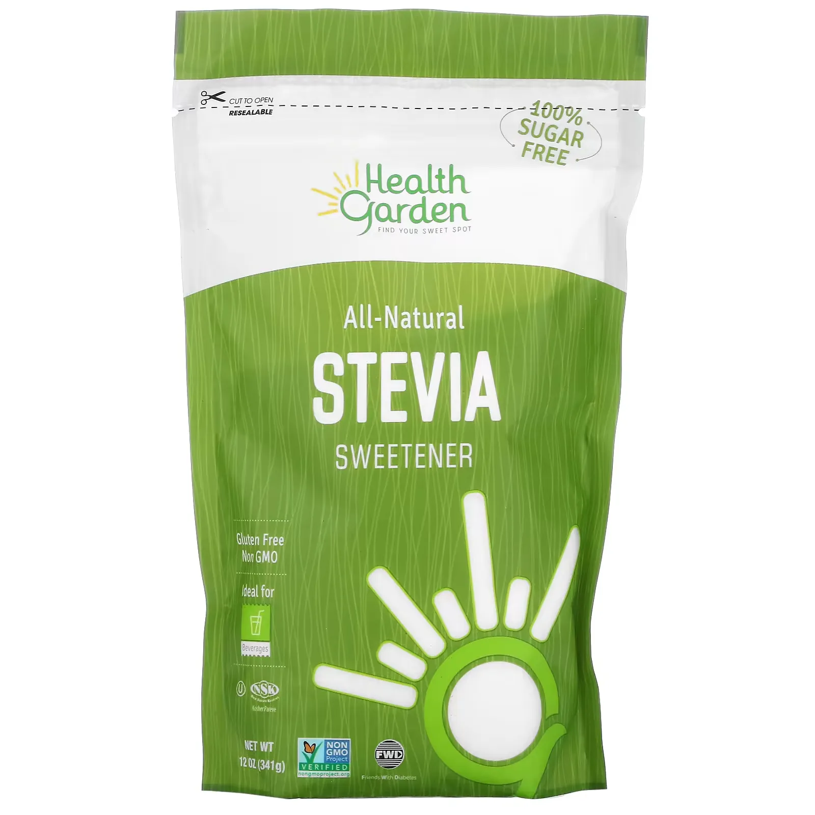 All-Natural Stevia Sweetener, 12 oz (341 g)