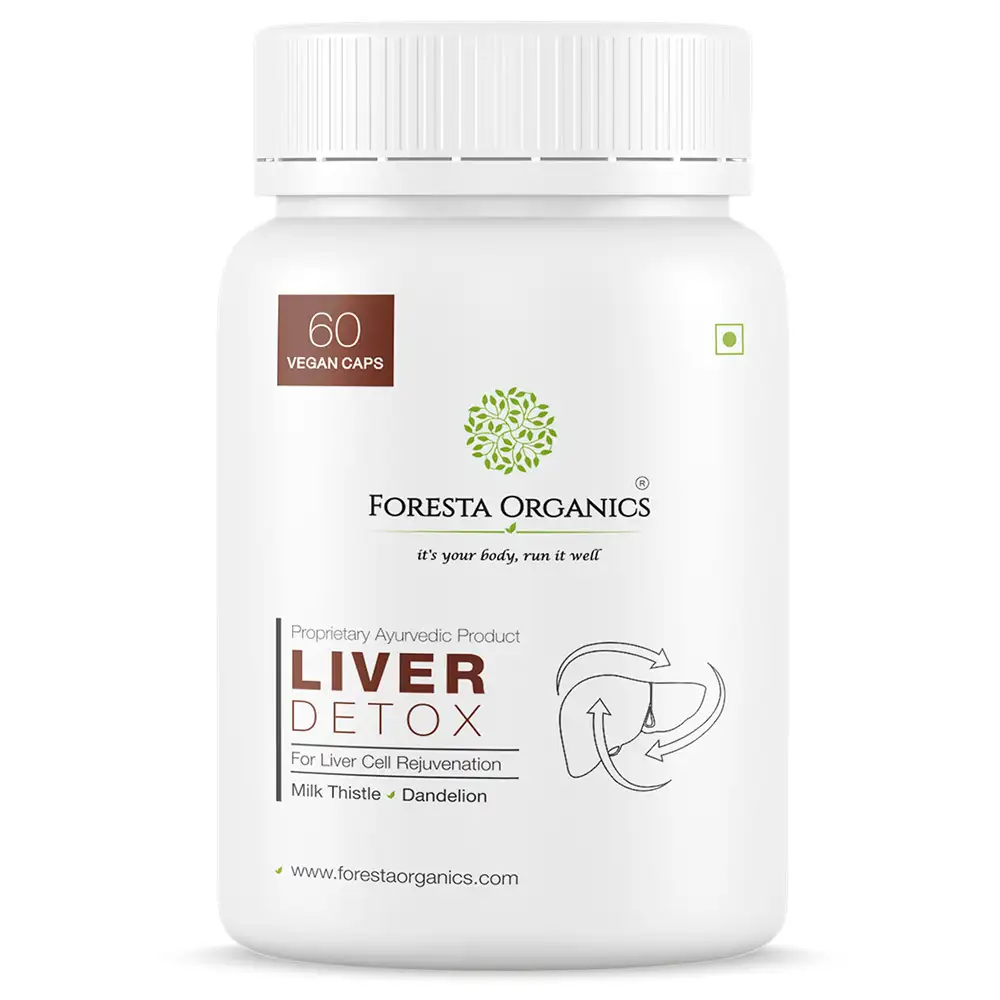 Foresta Organics Liver Detox,  60 capsules