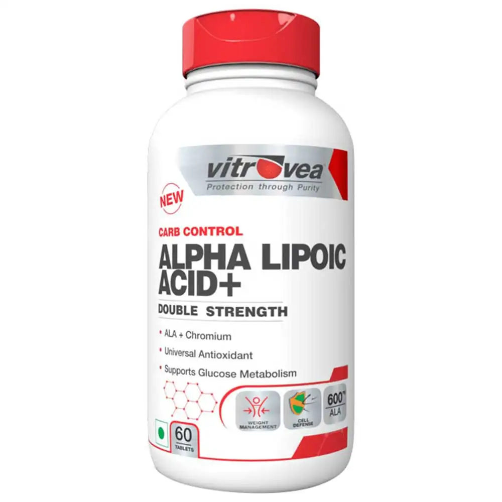 Vitrovea Alpha Lipoic Acid + 600mg Double Strength,  60 tablet(s)