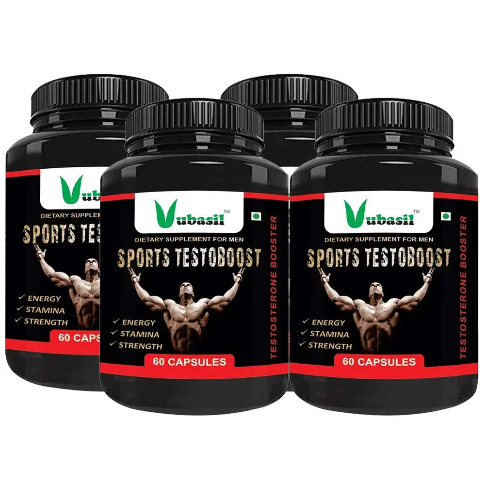 Vubasil Sports Testoboost,  240 capsules  Unflavoured