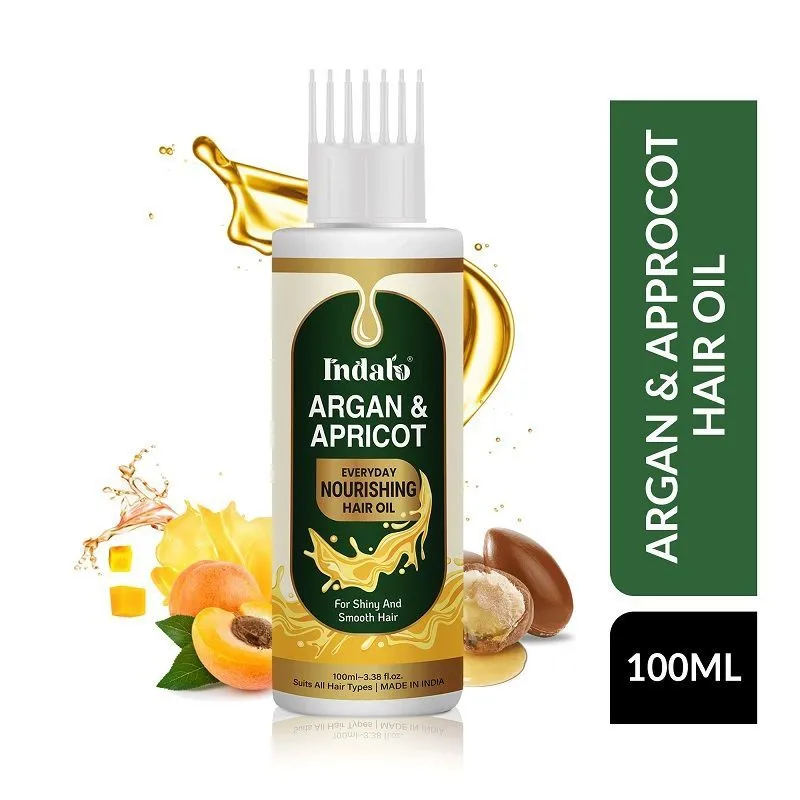 Indalo Argan & Apricot Everyday Nourishing Hair Oil