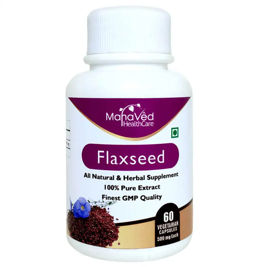 Mahaved Flaxseed Extract,  60 capsules