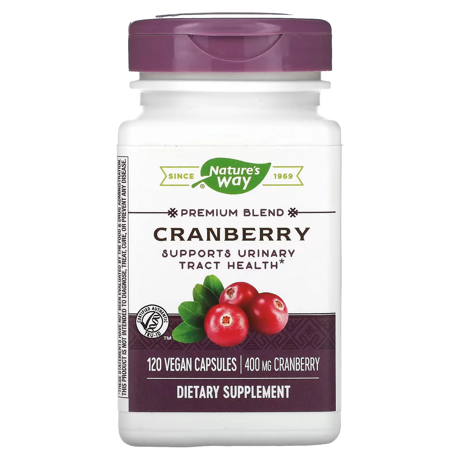 Cranberry, 400 mg, 120 Vegan Capsules