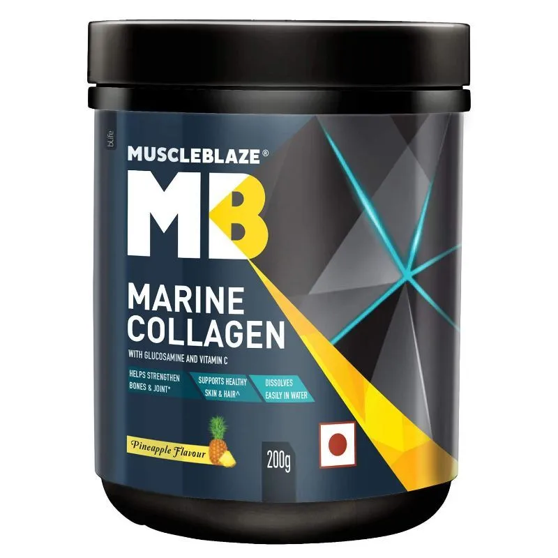 MuscleBlaze Marine Collagen - Pineapple