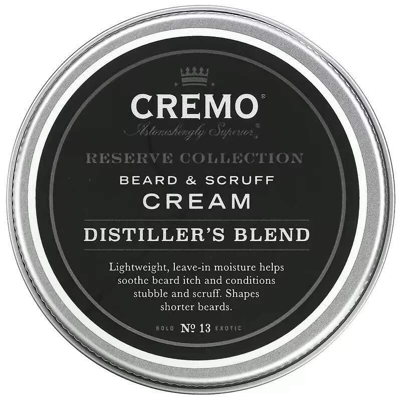 Reserve Collection, Beard and Scruff Cream, Distiller's Blend, Reserve Blend, 4 oz (113 g)