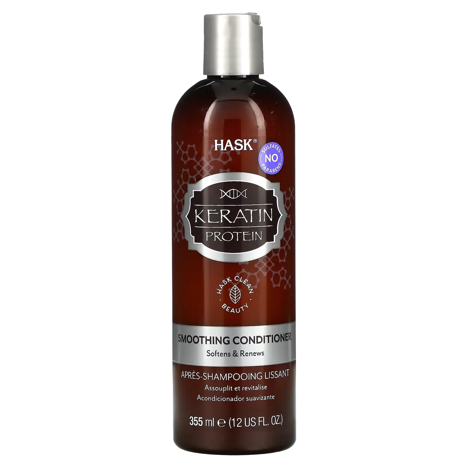 Keratin Protein, Smoothing Conditioner, 12 fl oz (355 ml)