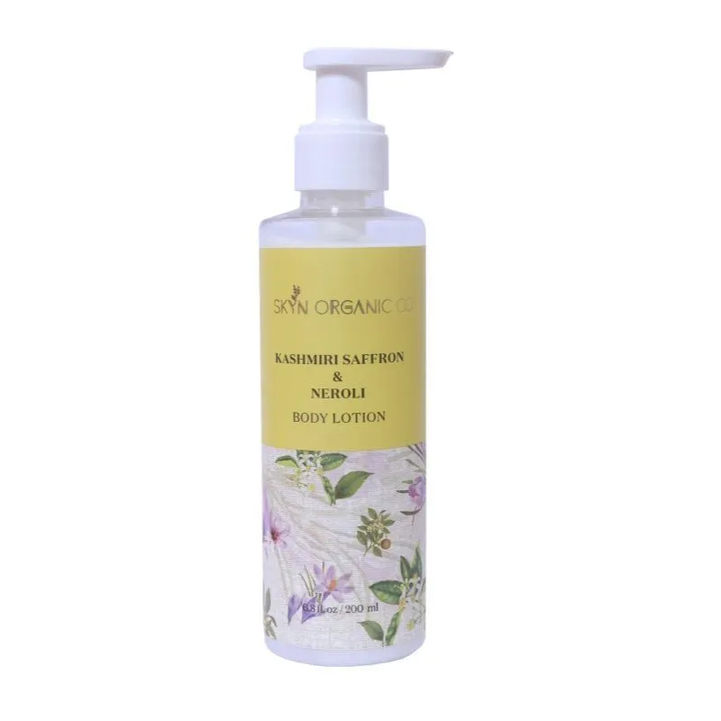 Skyn Organic Co. Kashmiri Saffron And Neroli Body Lotion