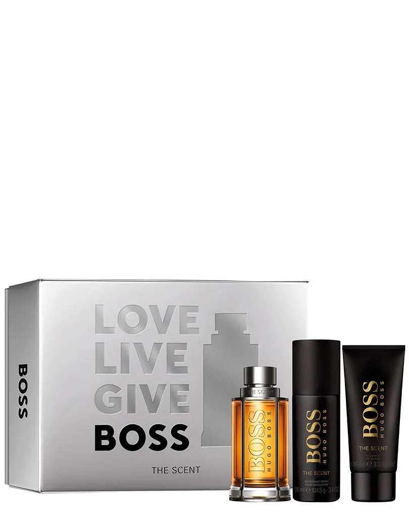 Hugo Boss Love Live Give The Scent Eau De Toilette, Shower Gel & Deo