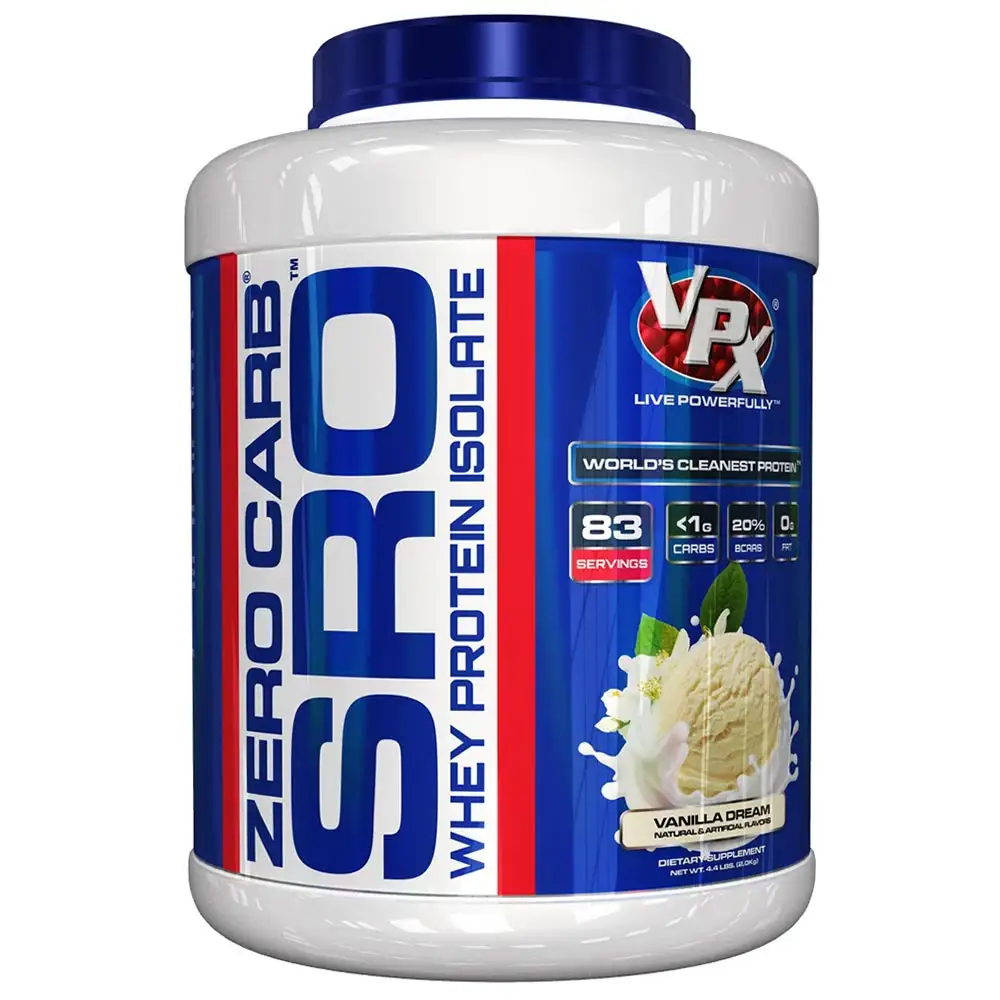 VPX Zero Carb SRO Whey Protein Isolate,  4.4 lb  Vanilla Dream