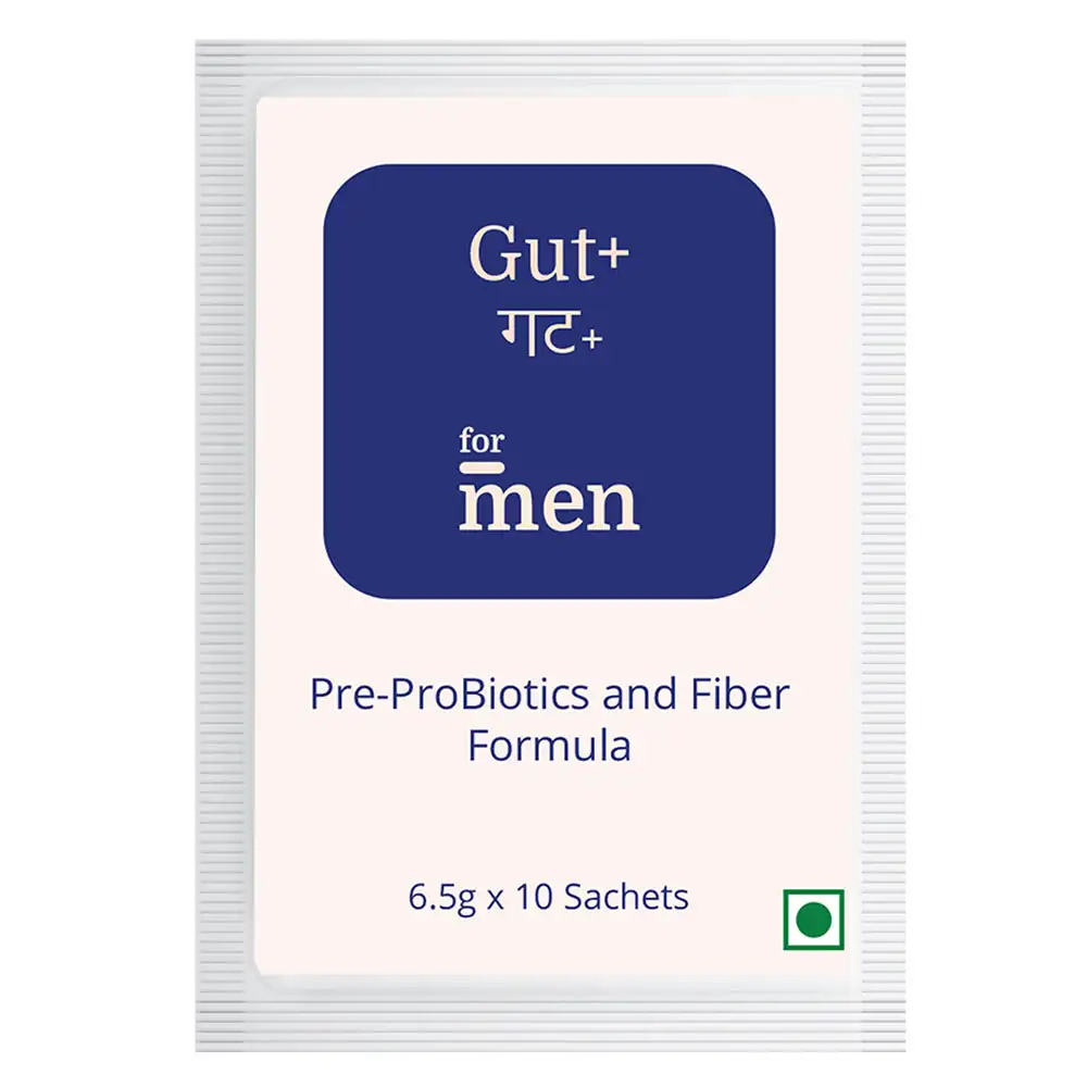 ForMen Gut+ Pre-ProBiotics Fiber Formula,  10 sachets/pack  Unflavoured