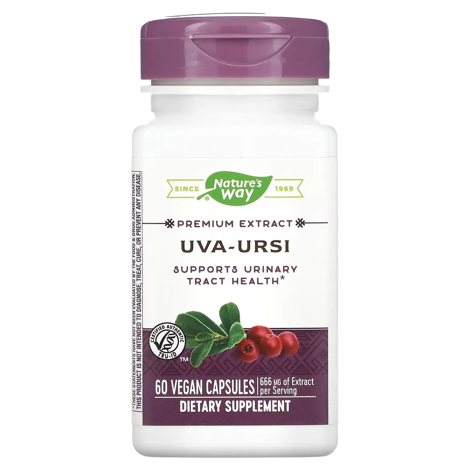 Uva-Ursi, 333 mg, 60 Vegan Capsules