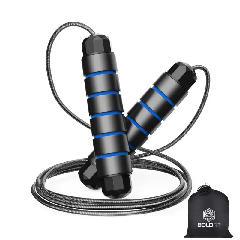 Boldfit Skipping Rope For Men, Women & Children - Blue