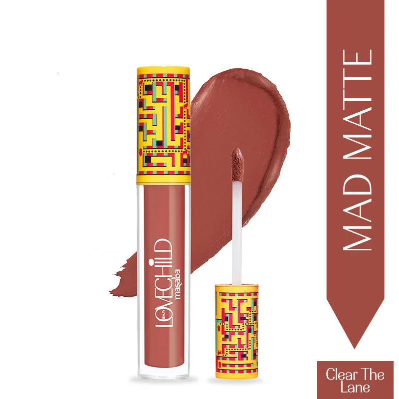 LoveChild Masaba - Game On! Mad-Matte Liquid Lipstick - 11 Clear The Lane