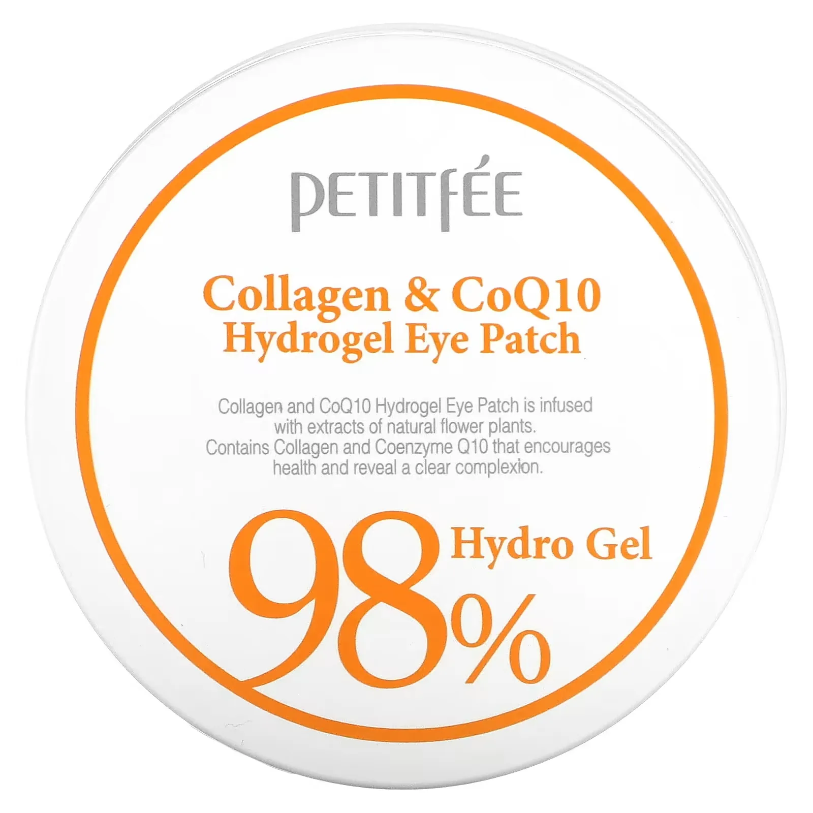 Collagen & CoQ10 Hydrogel Eye Patch, 60 Patches, 1.4 g Each