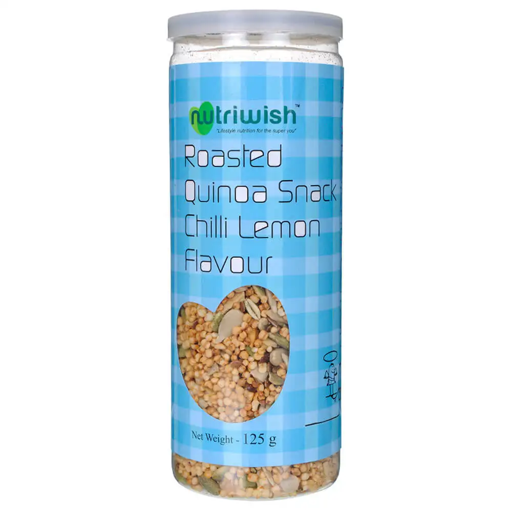 Nutriwish Roasted Quinoa Snack,  0.125 kg  Chilli Lemon