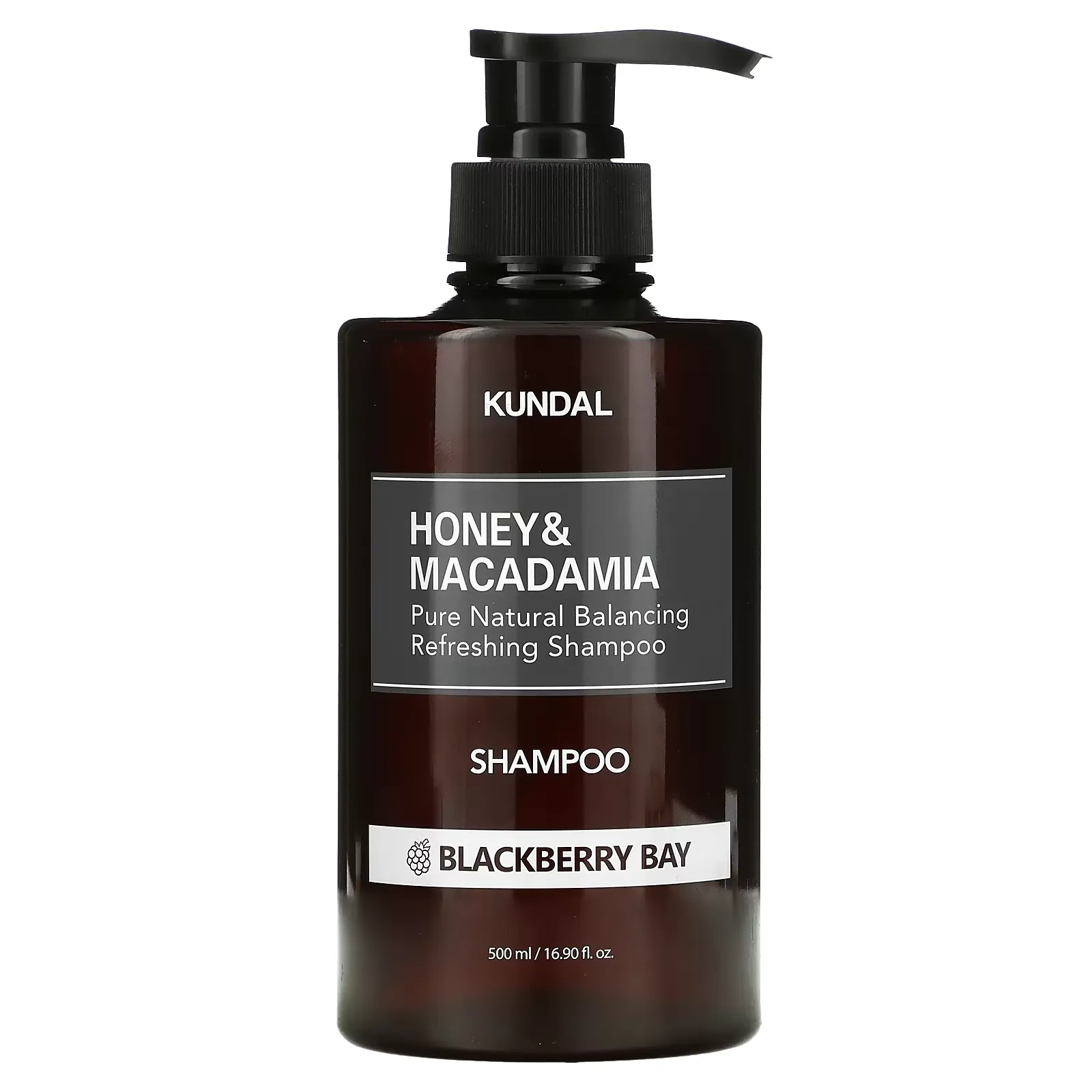 Honey & Macadamia, Shampoo, Blackberry Bay, 16.9 fl oz (500 ml)