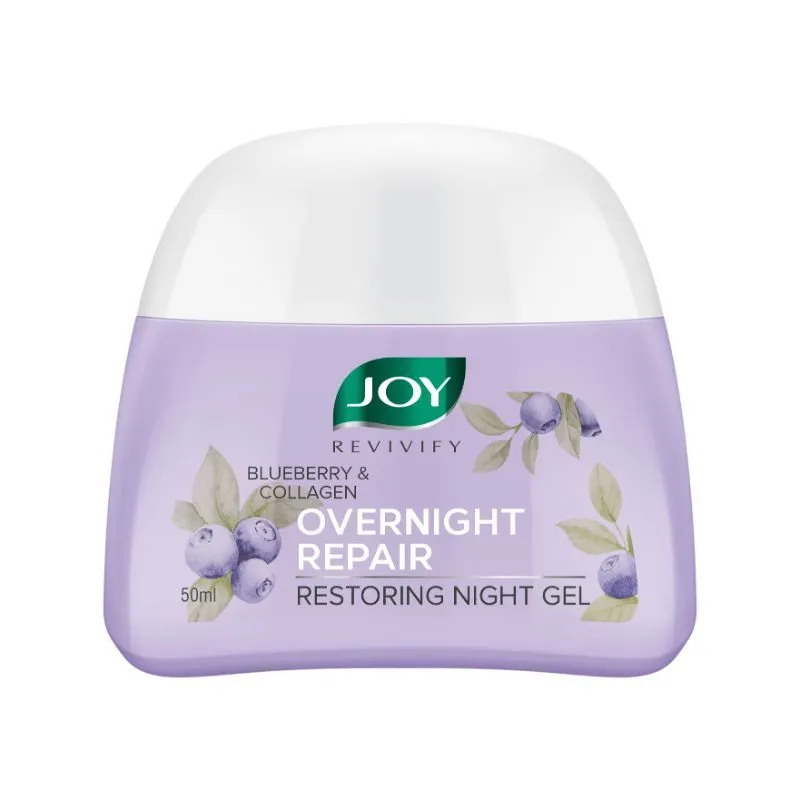 Joy Revivify Blueberry & Collagen Overnight Repair Restoring Night Gel