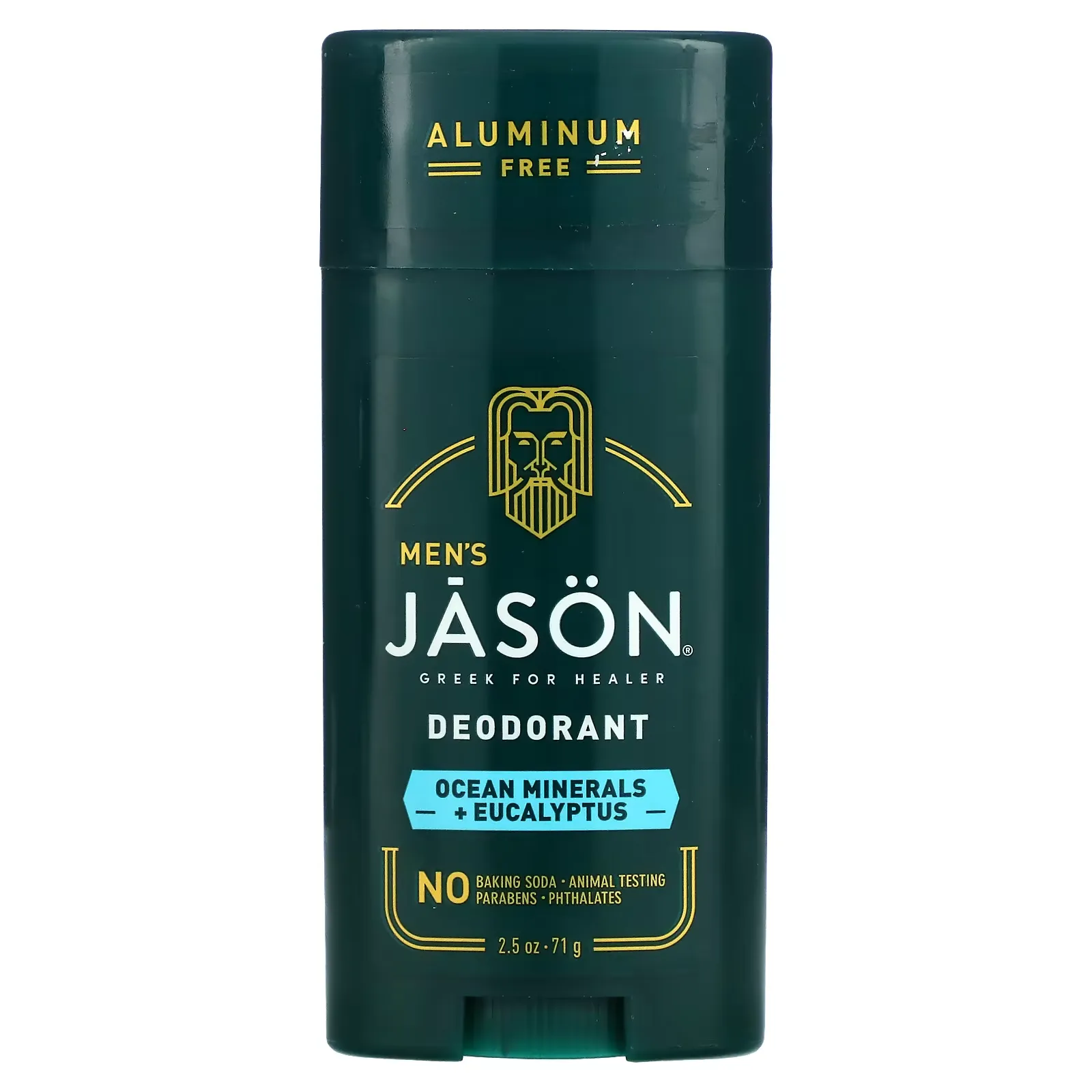 Men's, Deodorant, Ocean Minerals + Eucalyptus,  2.5 oz (71 g)