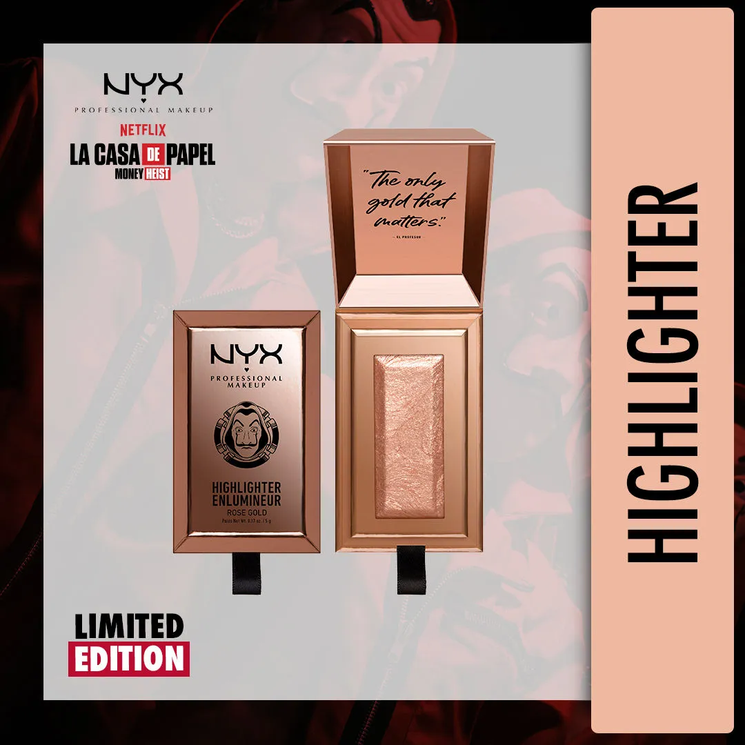 NYX Professional Makeup La Casa De Papel Highlighter - Rose G