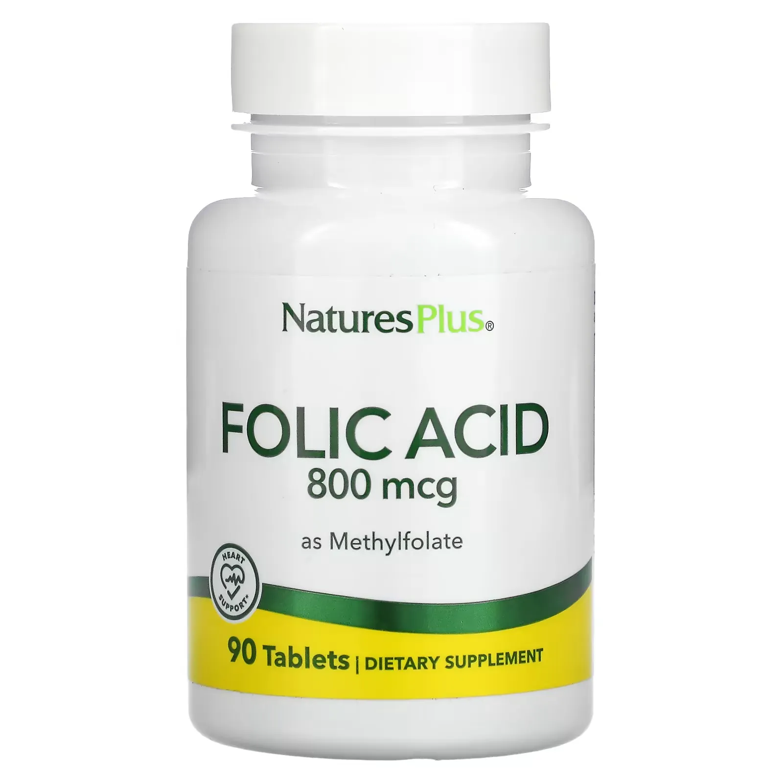 Folic Acid as Methylfolate , 800 mcg, 90 Tablets