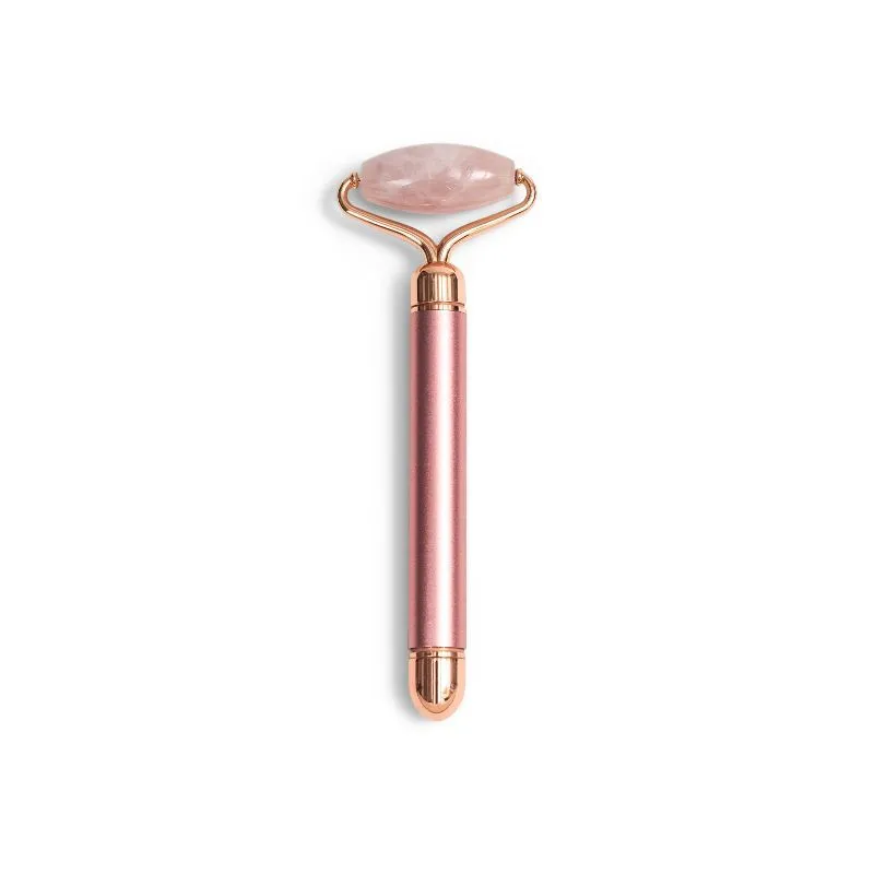 Zoe Ayla Rose Quartz Electric Vibrating Noiseless Roller