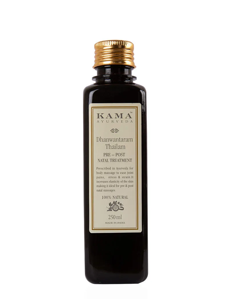 Kama Ayurveda Dhanwantaram Thailam pre-post natal Treatment Oil